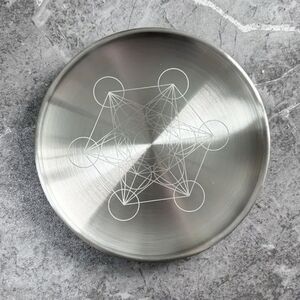 NWT Altar Plate With Etched Metatron